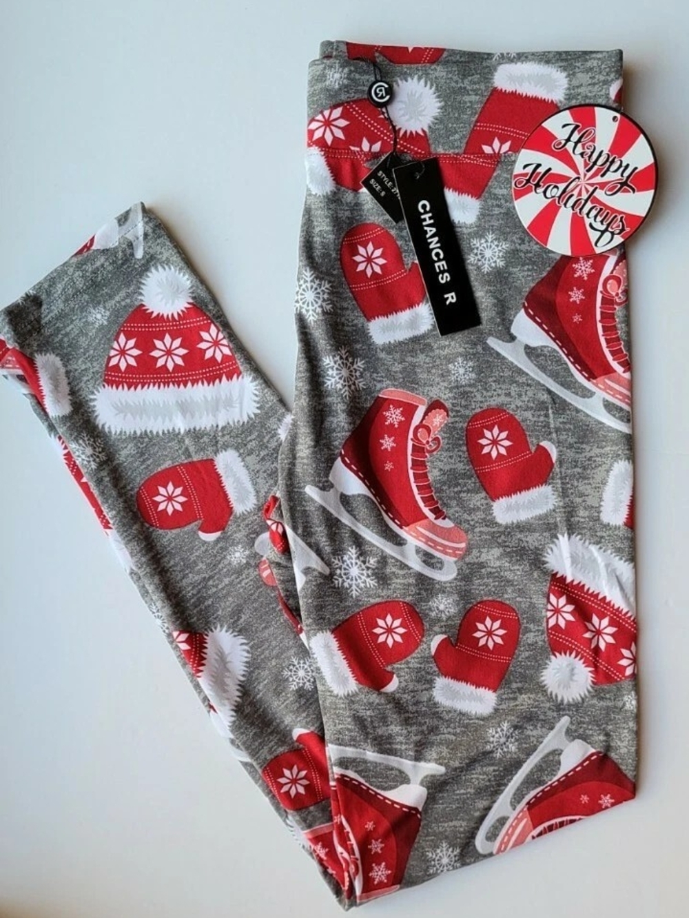 Christmas Yoga Leggings – Super Stretchy – 3XL to 5XL 🎄